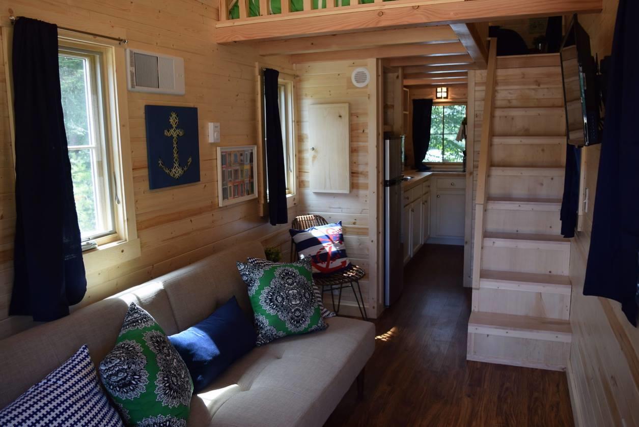 Tuxbury Pond Camping Resort Tiny House Murphy South Hampton Extérieur photo